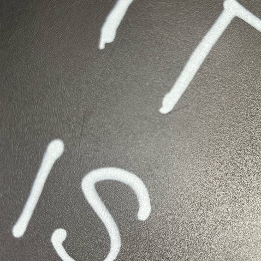 Gucci Life is Gucci Black Clutch with White/Red Graphic Text - Picture 10 of 12